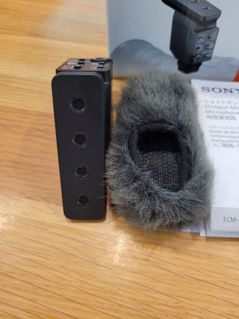 SONY ECM-B10 ショットガンマイクロフォン