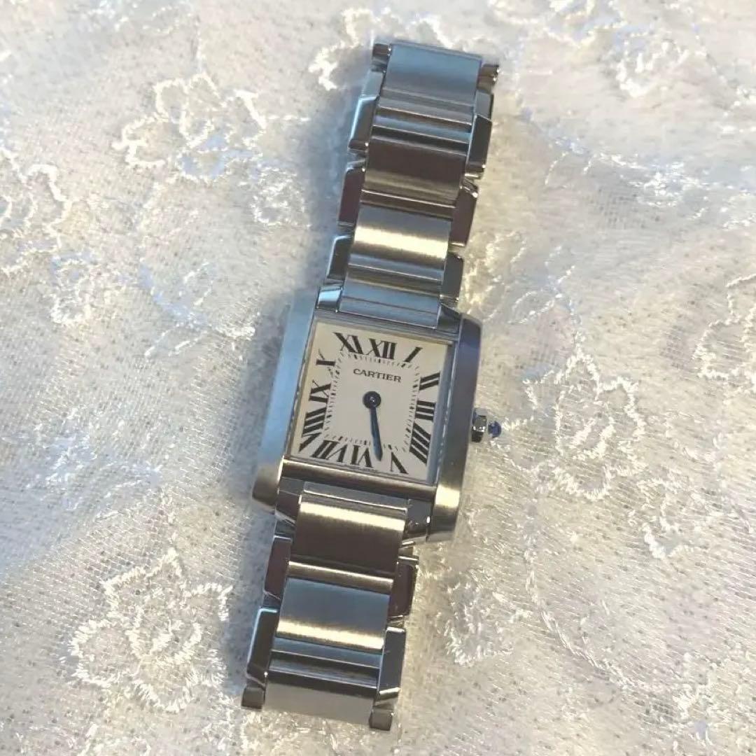 【セール】分解修理済み　Cartier 腕時計 タンクフランセーズSM