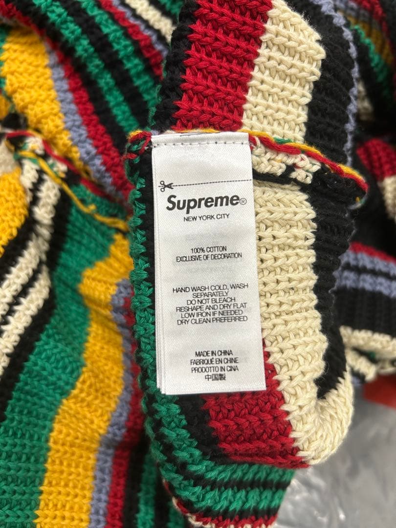 引*分様 Supreme Small Box Ribbed Sweaterスモー
