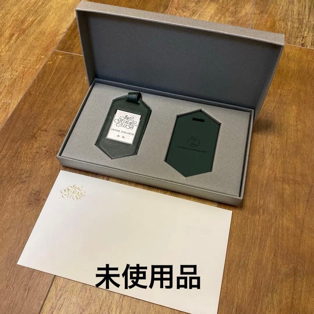 【未使用】JAL グローバルクラブ 亀タグ 箱付き 名前あり
