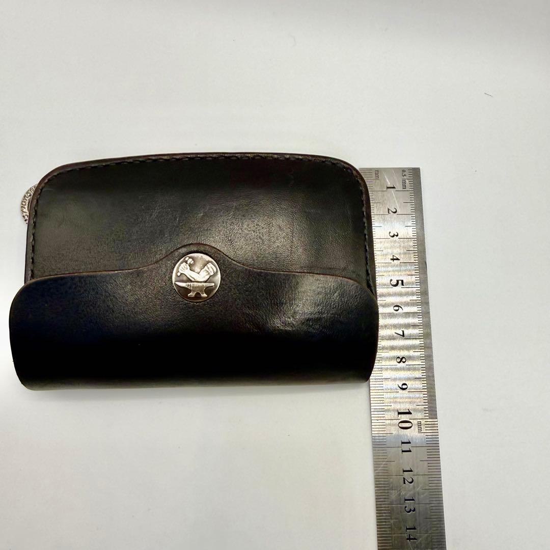 ギャラ付き　リンチシルバースミス　レザーウォレット　財布