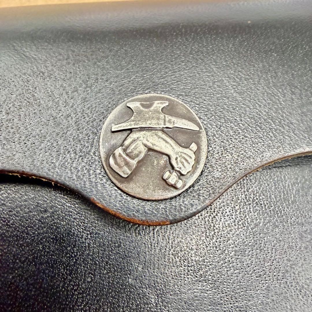 ギャラ付き　リンチシルバースミス　レザーウォレット　財布