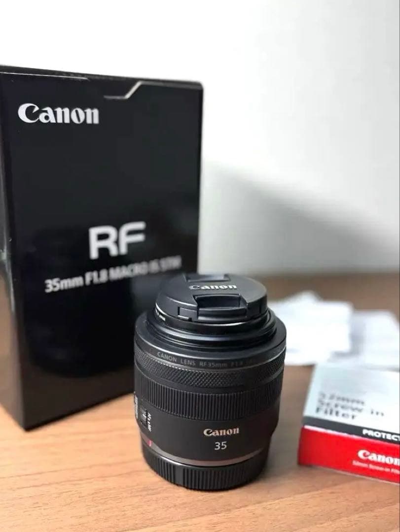 Canon RF 35mm F1.8 MACRO IS STM +レンズフィルタ
