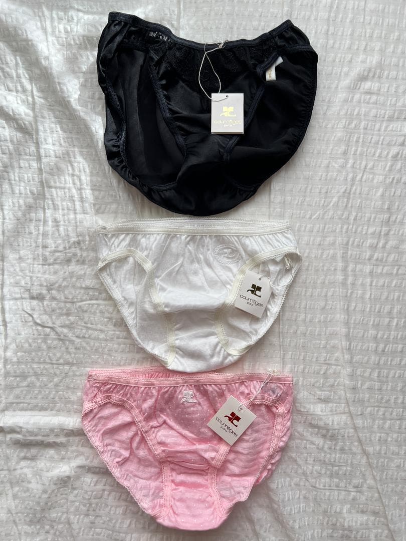 【新品・未使用】ディオール　クレージュ　レトロ　パンティ　ショーツ　5枚