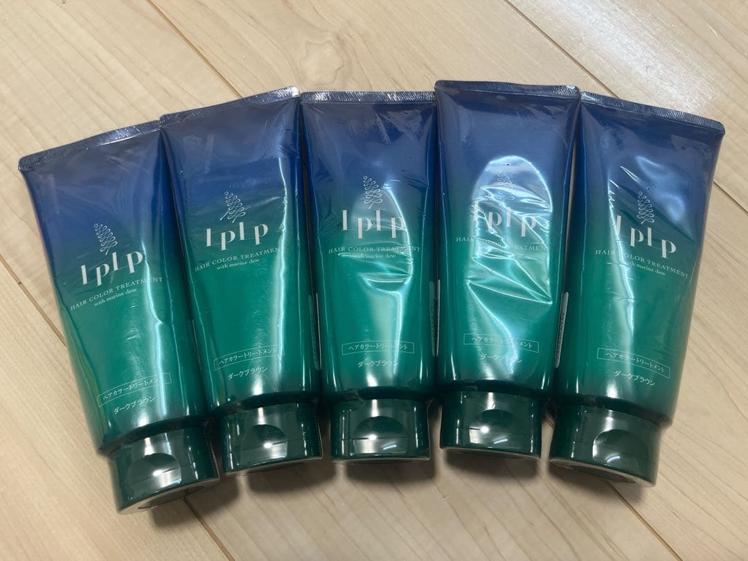 ルプルプ　LPLP ヘアカラートリートメント　ダークブラウン　5本
