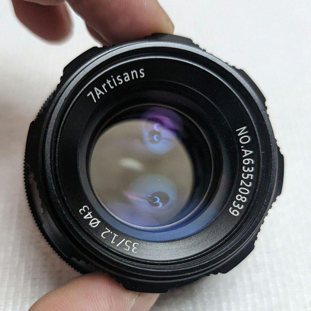 七工匠 7artisans 35mm f1.2 ブラック FXマウント