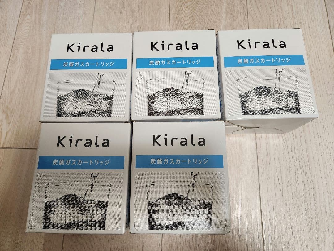 Kirala 炭酸水用カートリッジ 1本330円×29本
