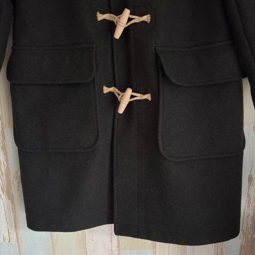 ほぼ未使用！ MHL. エムエイチエル ダッフルコート 2 カーキ ウール