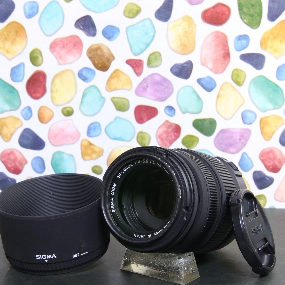 ♥︎◇高性能望遠レンズ ◇SIGMA 50-200mm OS PENTAX ◇美品