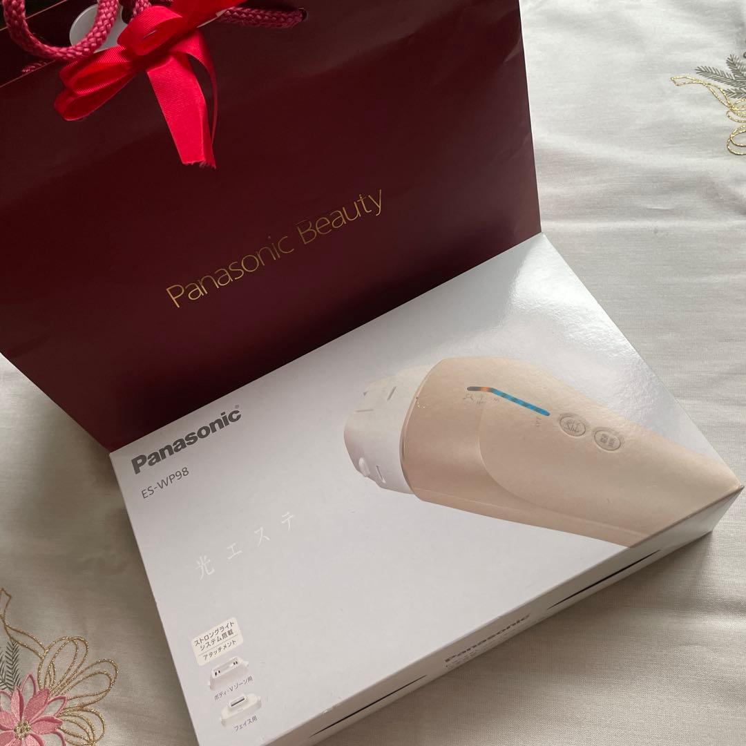 値下げ　Panasonic ES-WP98 脱毛器 光エステ