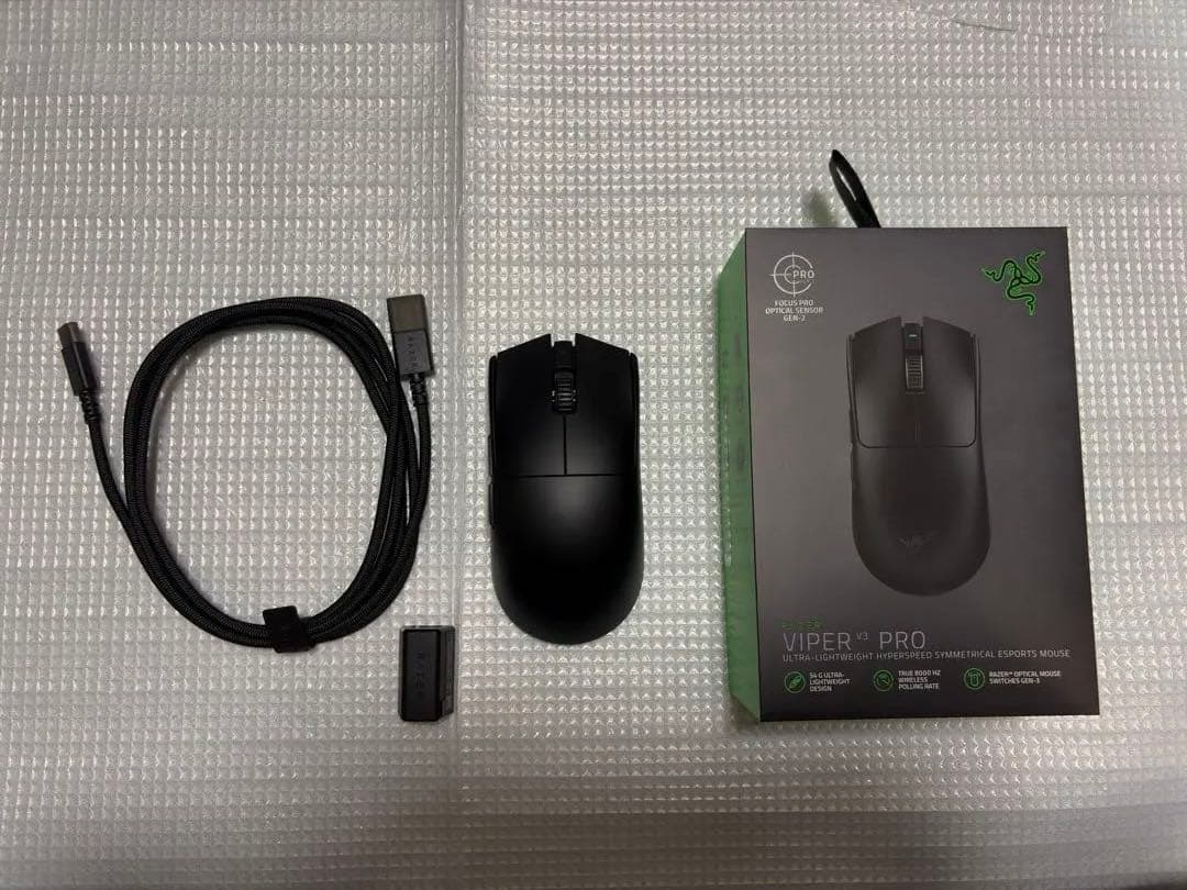 【新古品おまけ付き】Razer Viper V3 Pro ブラック 黒 特典付き