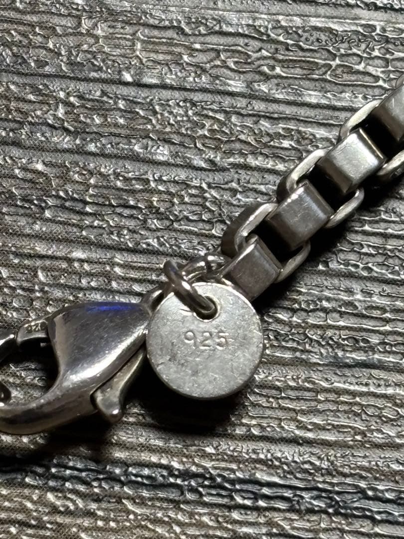 Tiffany ベネチアンチェーンネックレス　シルバー925
