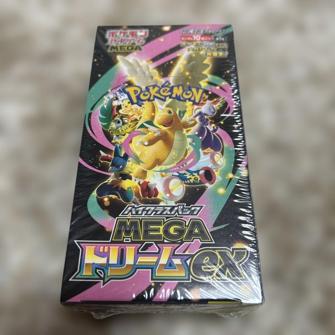 ポケモンカードゲーム　メガドリームex　シュリンク付