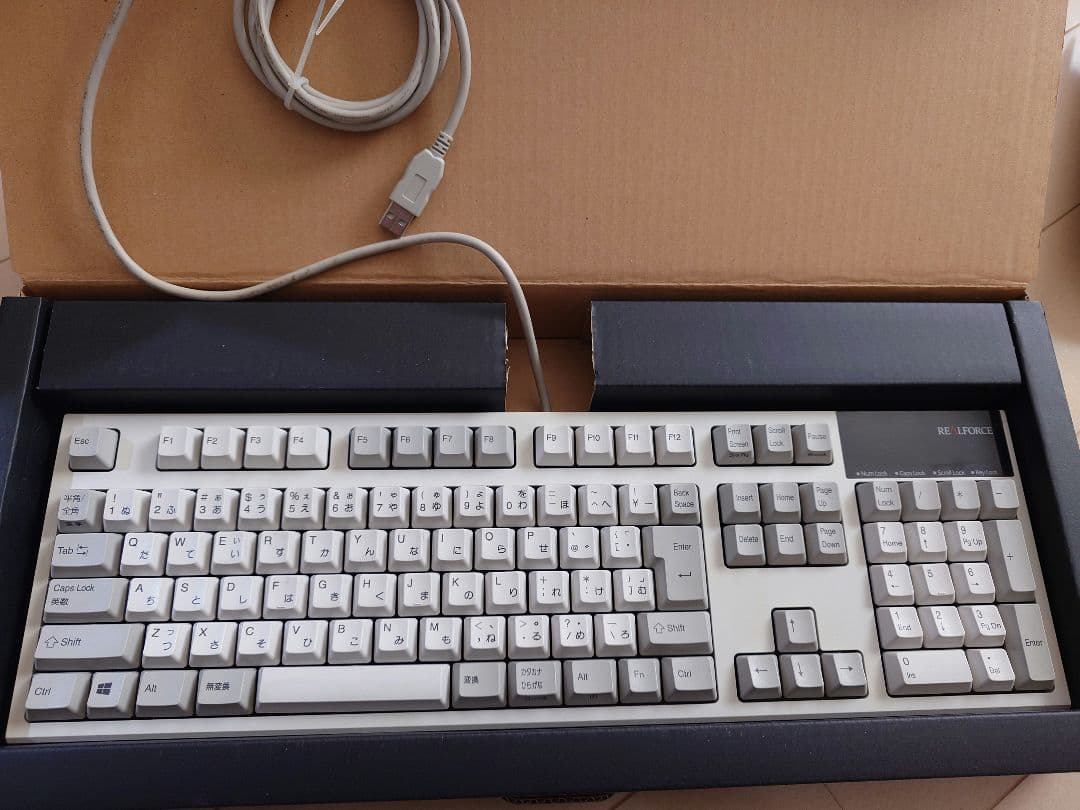 東プレ REALFORCE R2-JPV-Ⅳ USB キーボード