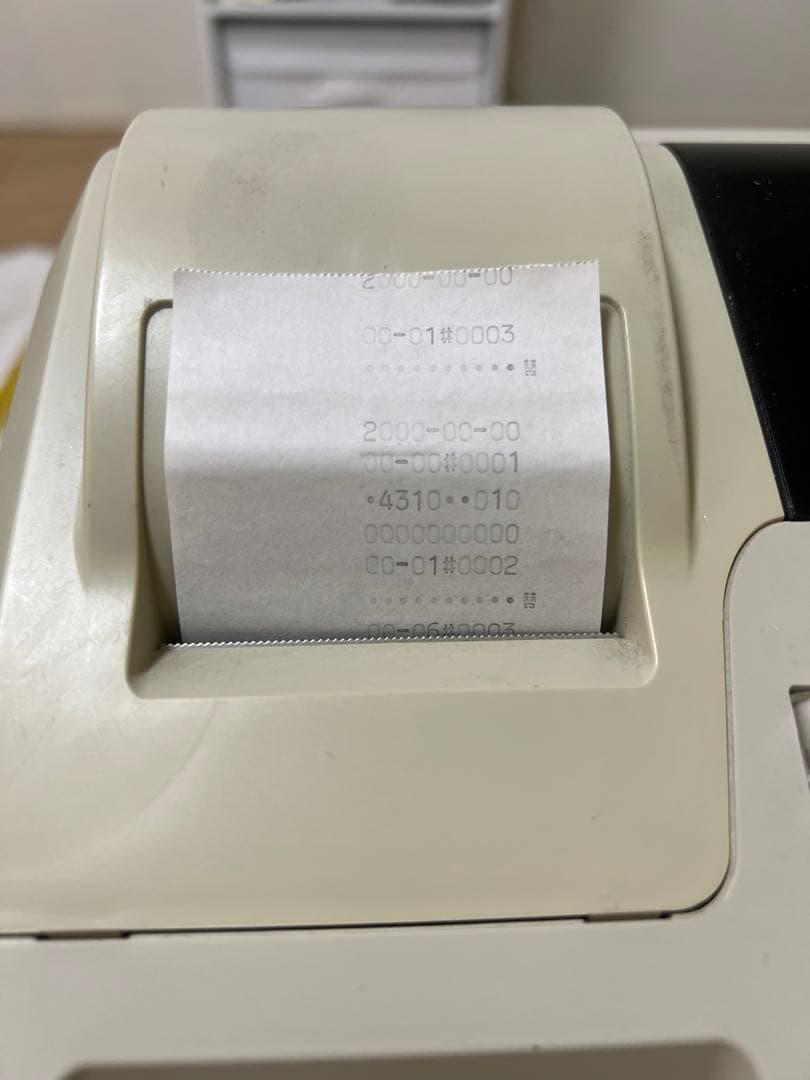 CASIO 100ER レジ機　レジスター