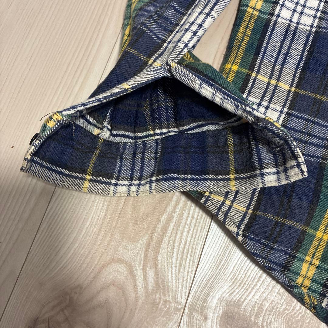 アメ製　FIVE BROTHER 長袖ネルシャツ XL