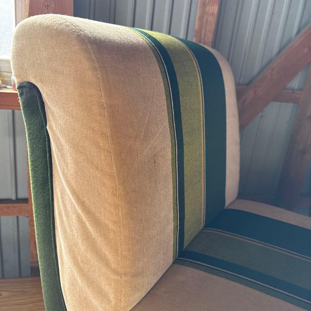 ビンテージ　70年代　時代　一人掛け　ソファ　ミッドセンチュリー
