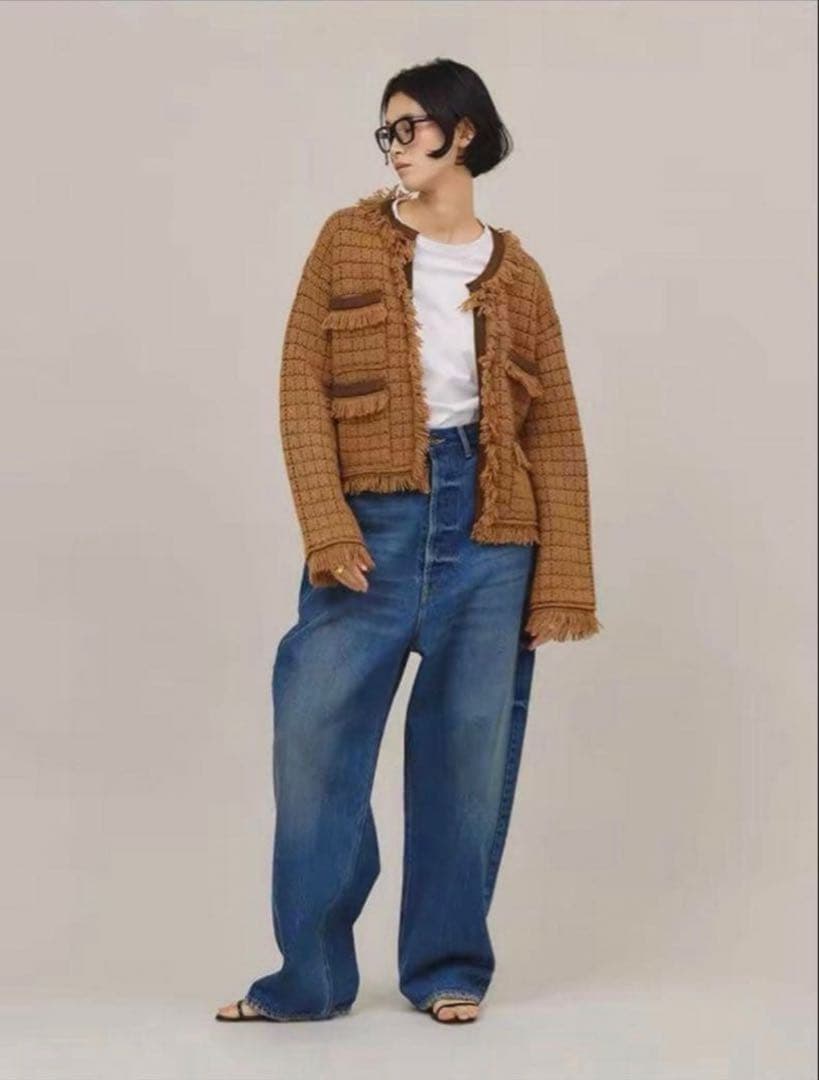 カレンソロジー 【& RC】ワイドルーズデニム　サイズ　36