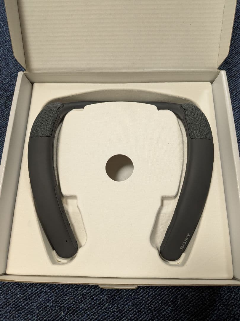 SONY ワイヤレスネックバンドスピーカー BK