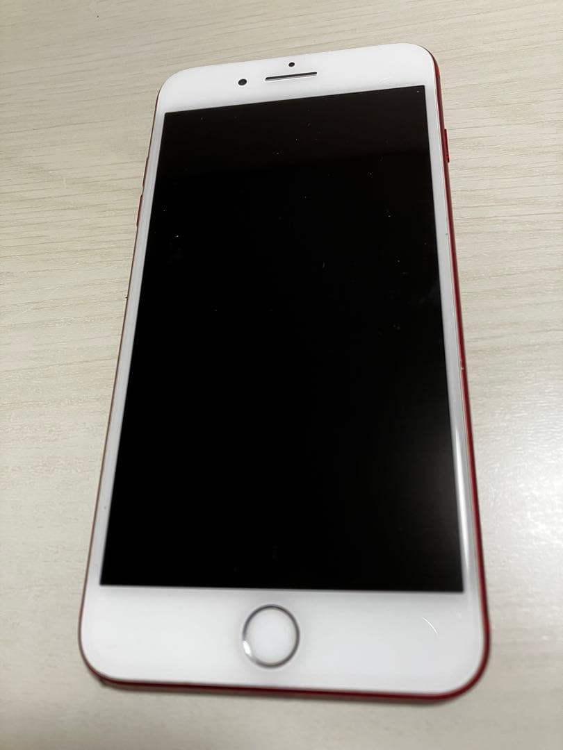 iPhone 7 Plus 128GB レッド SIMフリー 新品BT交換済