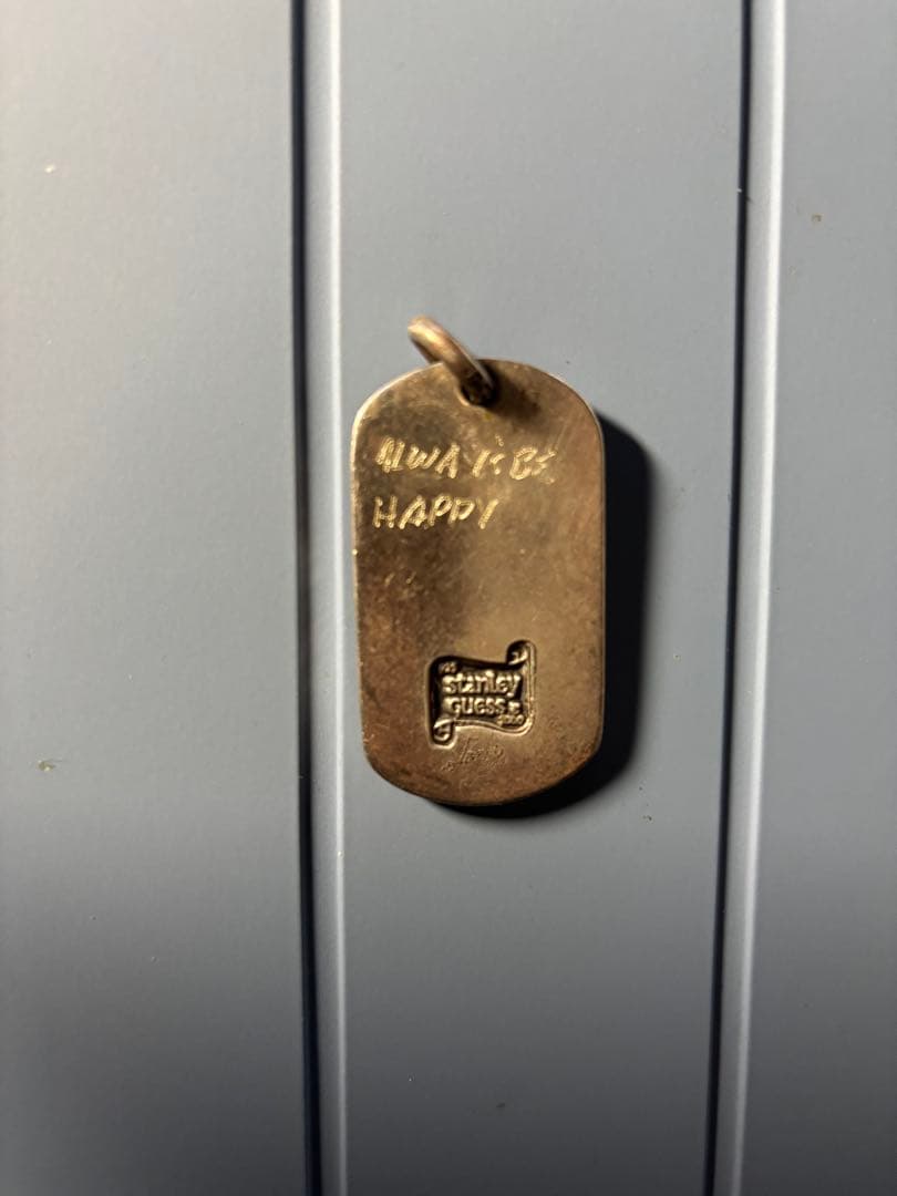 Stanley Guess ドックタグ　 マルチウッドインレイ ペンダント