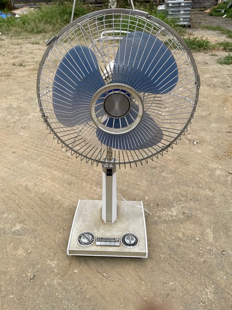 FUJI レトロ扇風機★35cm★昭和レトロ★アンティーク　富士　zb355b