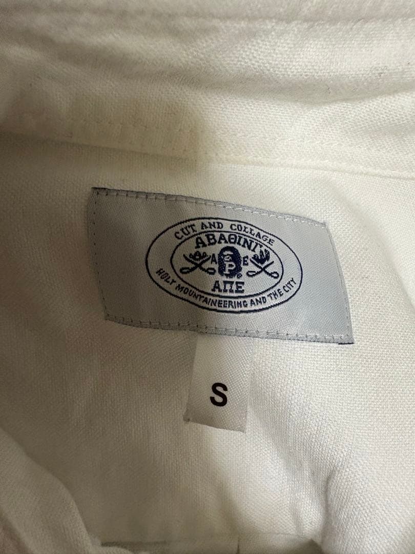 【希少】A BATHING APE 長袖シャツ Sサイズ