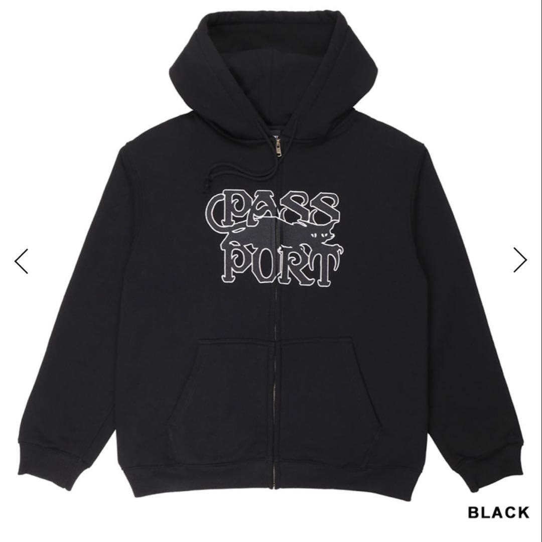 パスポートジップパーカー