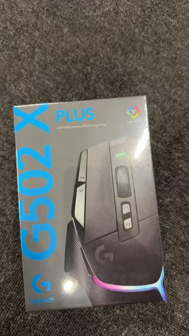 Logitech G502X Plus ゲーミングマウス Black 新品