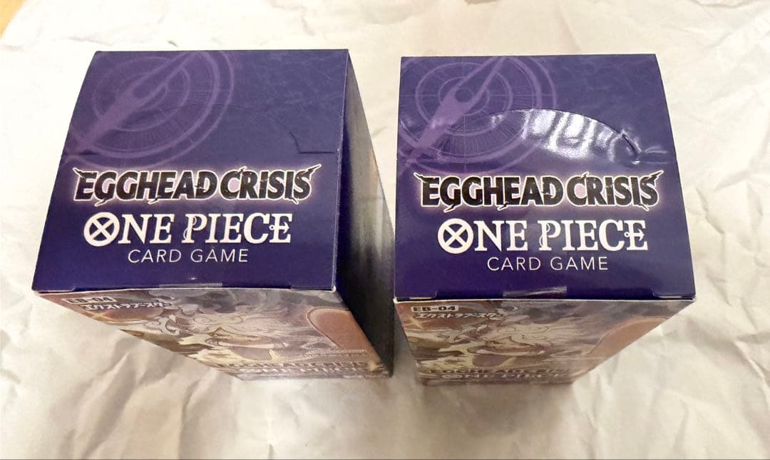 丁寧発送 ワンピースカードゲーム EB-04 2BOX エッグヘッドクライシス