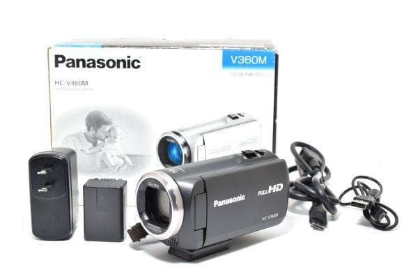 ■ 美品 ■パナソニック　Panasonic HC-V360M ブラック
