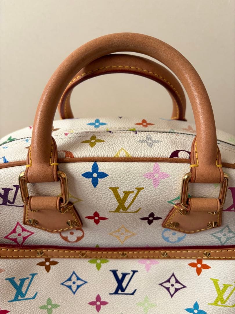 ルイ•ヴィトン　トゥルーヴィルモノグラムマルチカラーハンドバッグ