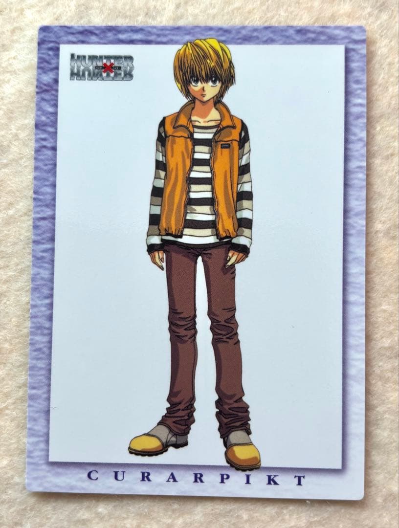 HUNTER×HUNTER 旧　クラピカ　カードダスマスターズ