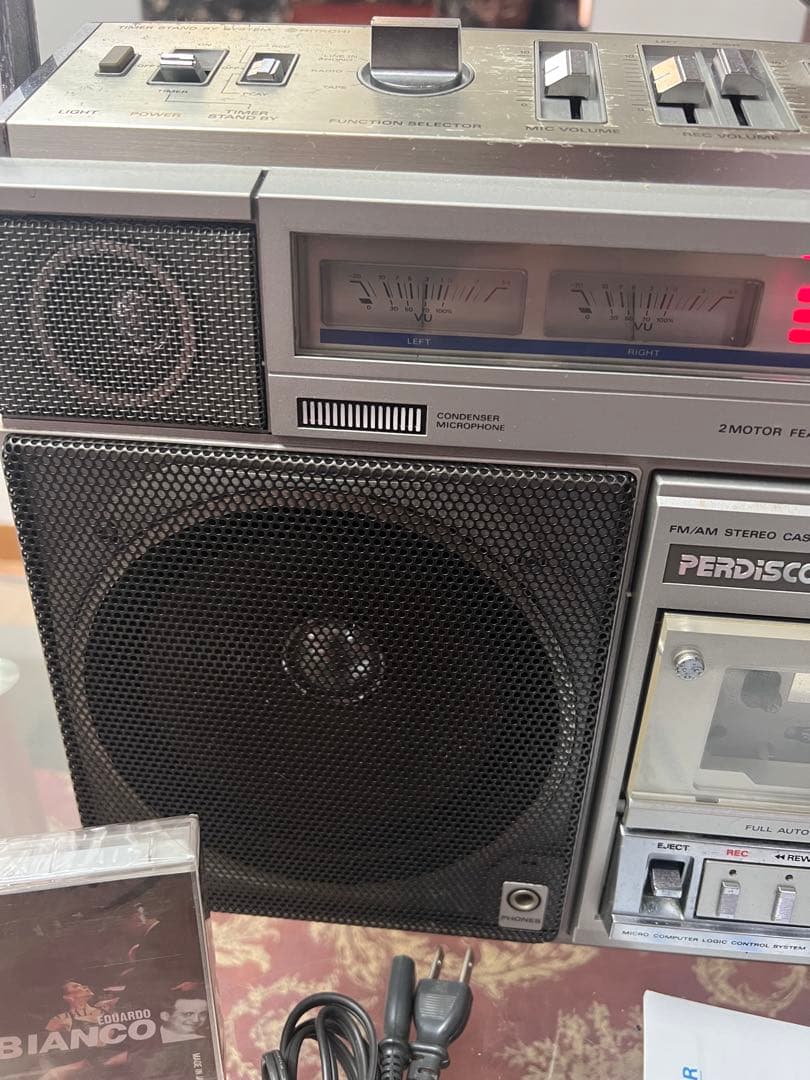 希少日立 TRK-8800RM パディスコラジカセ中古動作品メンテナンス済み美品