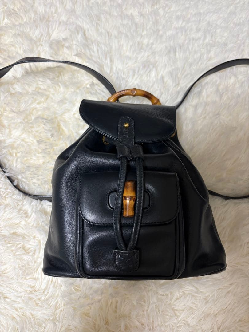 GUCCIバンブーミニリュック