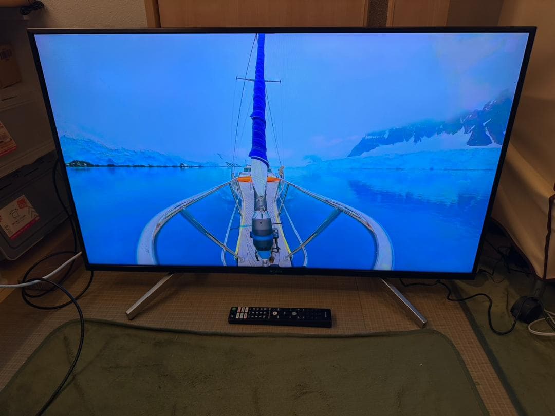 スマートテレビ　4K対応！SONY ソニー　KJ-43X8500F　映り綺麗美品