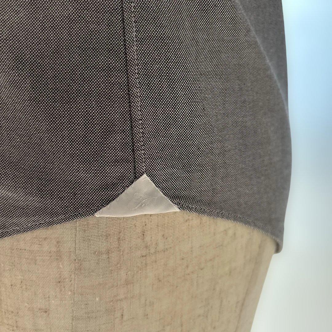 ノブ／フィナモレ／コットンシャツ／オックスフォード／ブルー