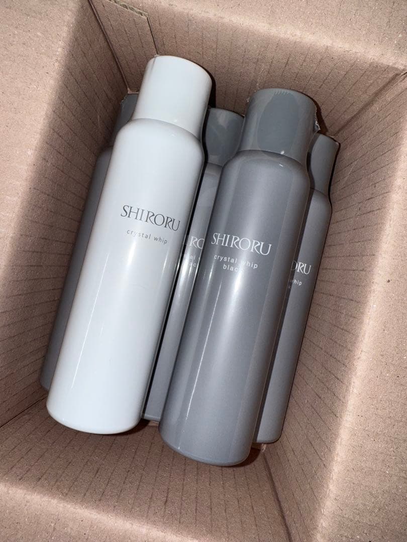 【新品未使用】SHIROURU 洗顔料 ホワイト グレー