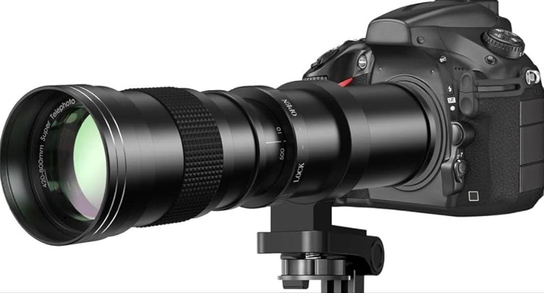 Canon対応　Lightdow 望遠ズームレンズ 420-800mm