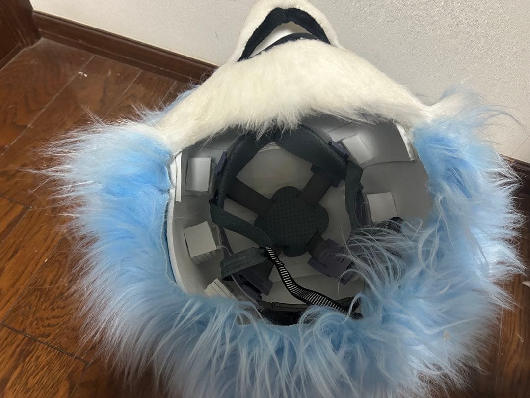 ド*3様 ケモノ 着ぐるみ ヘッド　首元ファー無し