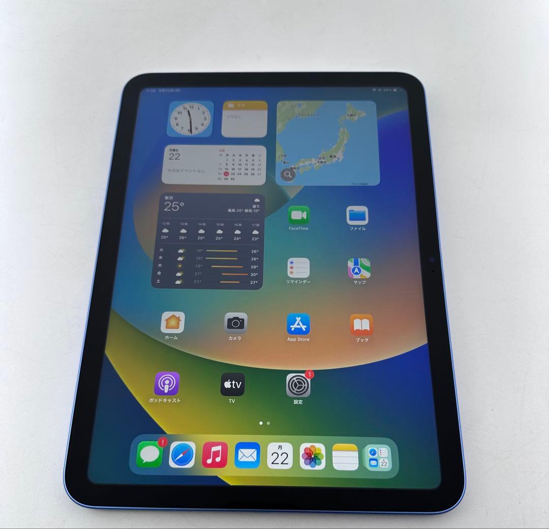 訳あり iPad 第10世代 10.9インチ 64GB Wi-Fiモデル
