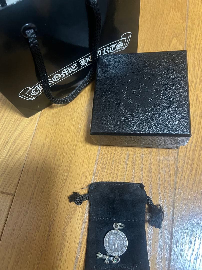 Chrome Hearts シルバーメダルネックレス