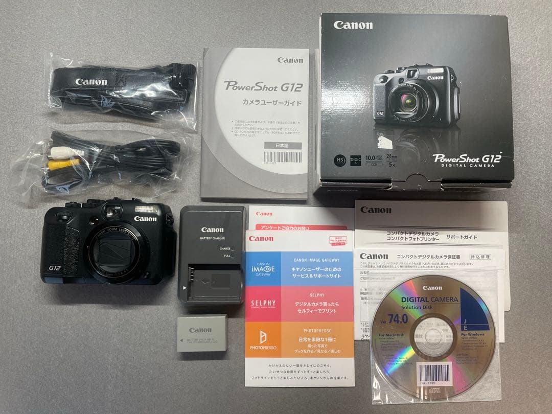 Canon Powershot G12 コンパクトデジタルカメラ