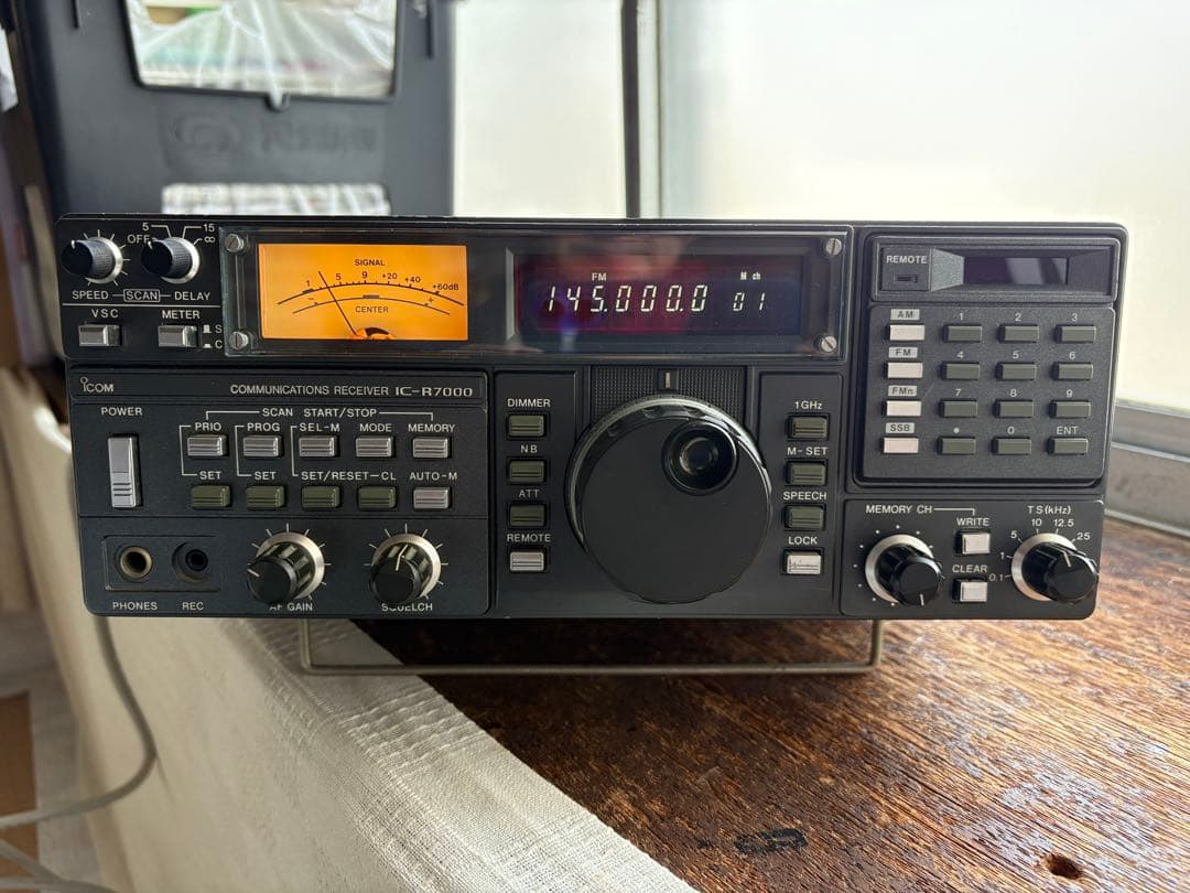 早い者勝ち値下げしました。icom IC-R7000 広帯域受信機