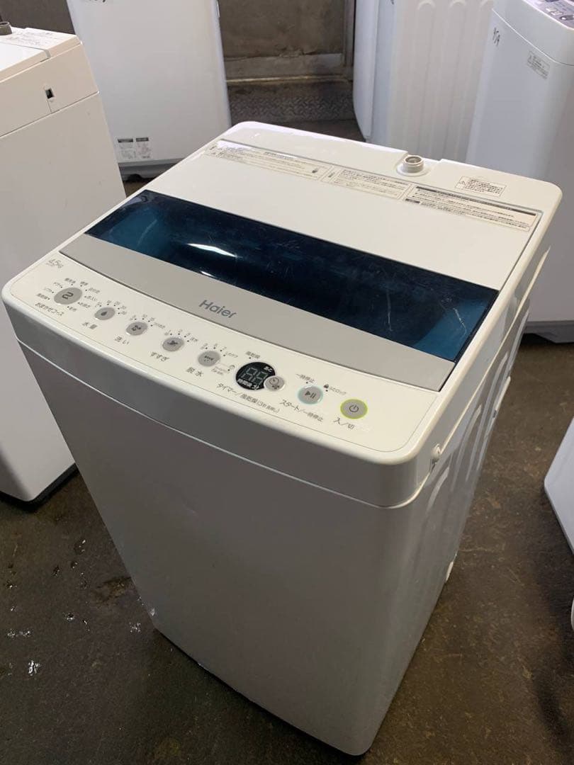 ①✅ハイアール電気洗濯機✅ ✅JW-C45D✅ 送料設置無料