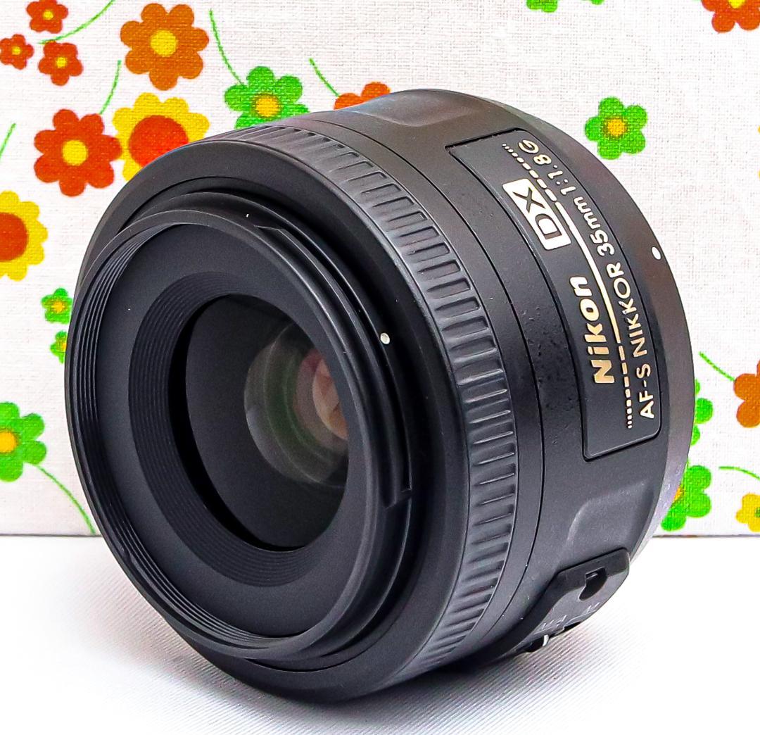 美品☆Nikon AF-S NIKKOR 35mm f/1.8G☆単焦点レンズ