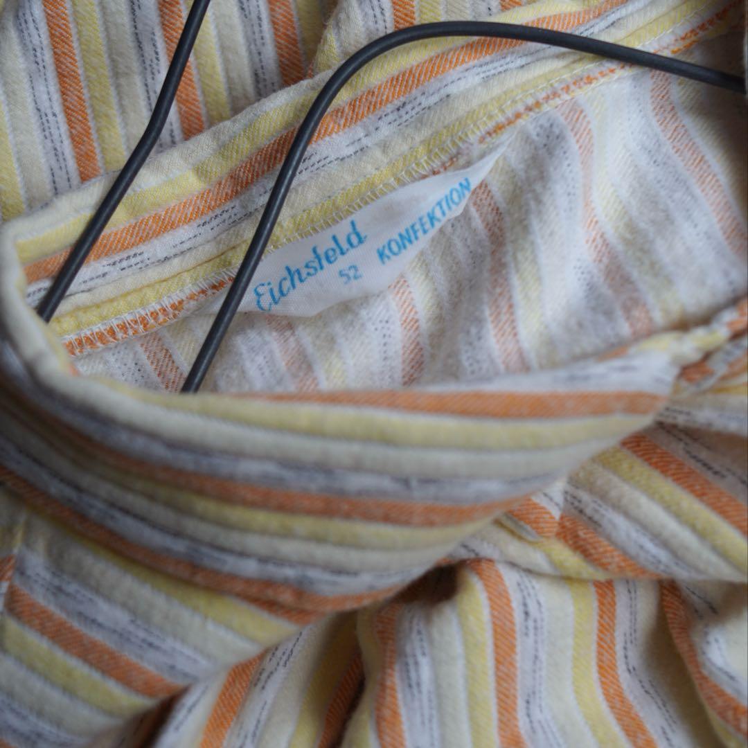 トップス 1960s- Euro vintage pajama shirt