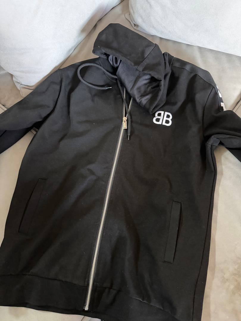 BALENCIAGA ブラック ジップアップパーカー セット