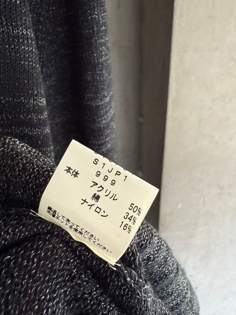 トップス EMPORIO ARMANI Black Glitter Knit