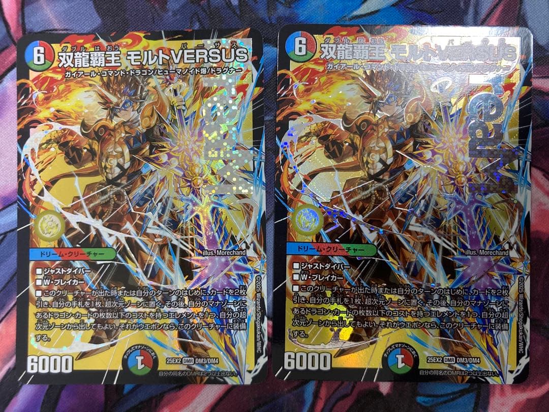 双龍覇王モルトversus 2枚